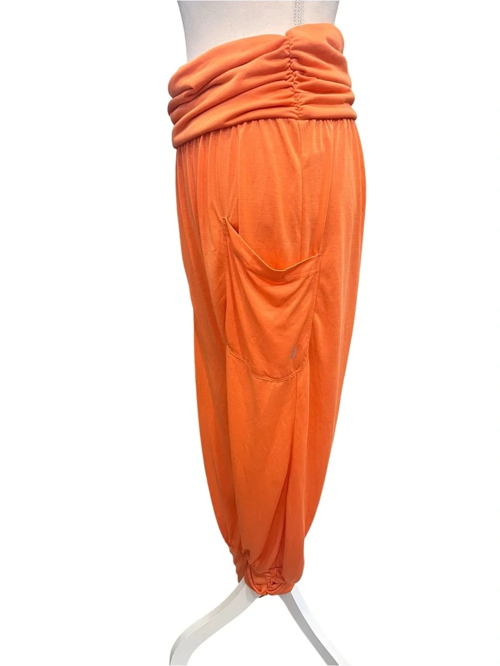 Free People FP Movement Victory Harem Pants Orange Joggers Small